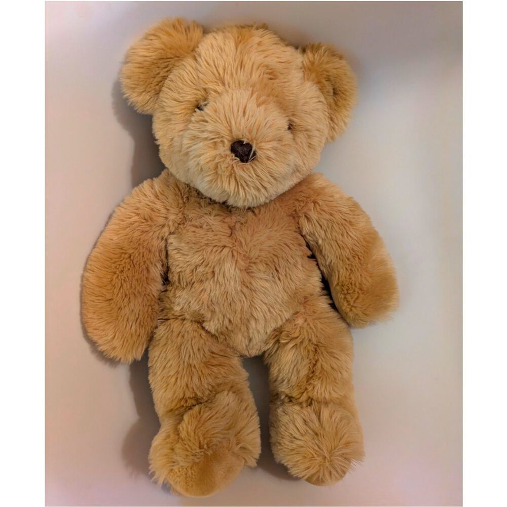 KEEL TOYS Vintage Teddy Bear "Simply Soft Collection" Caramel Brown Large